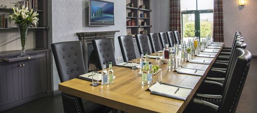 Table in Boardroom set up for conference - Vale Resort 