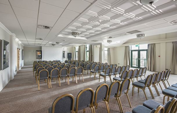 Conference set up in Morgannwg Suite - Vale Resort